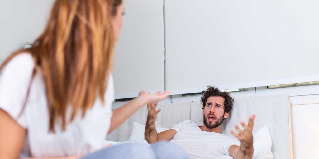 Spouse refusing to leave home