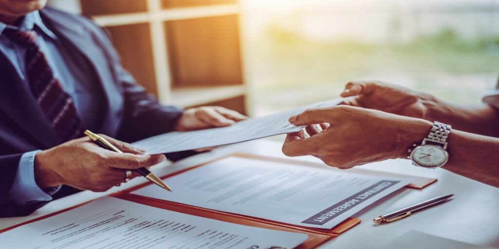 talking with divorce attorney about divorce