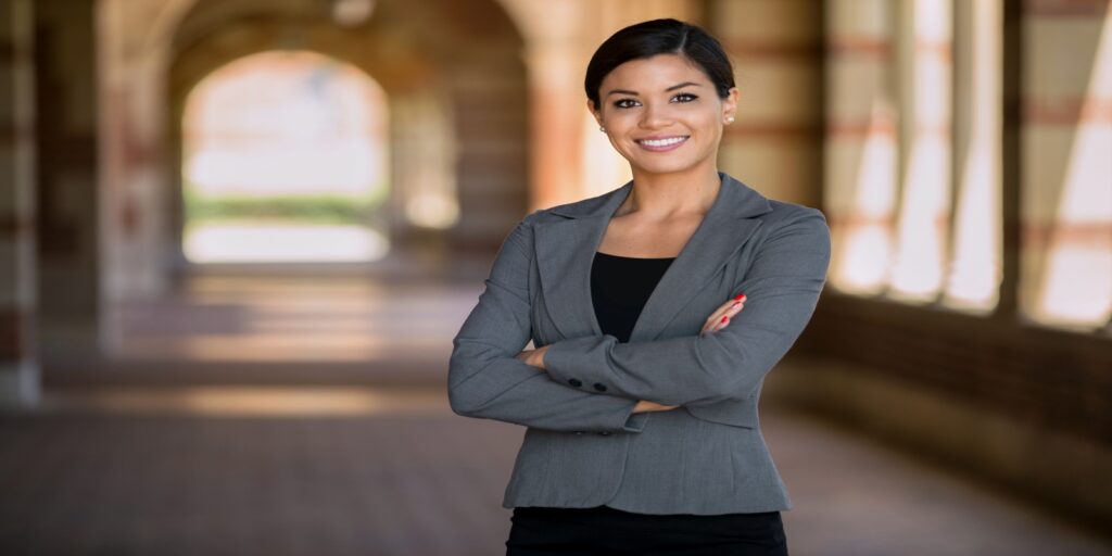 Female divorce attorney