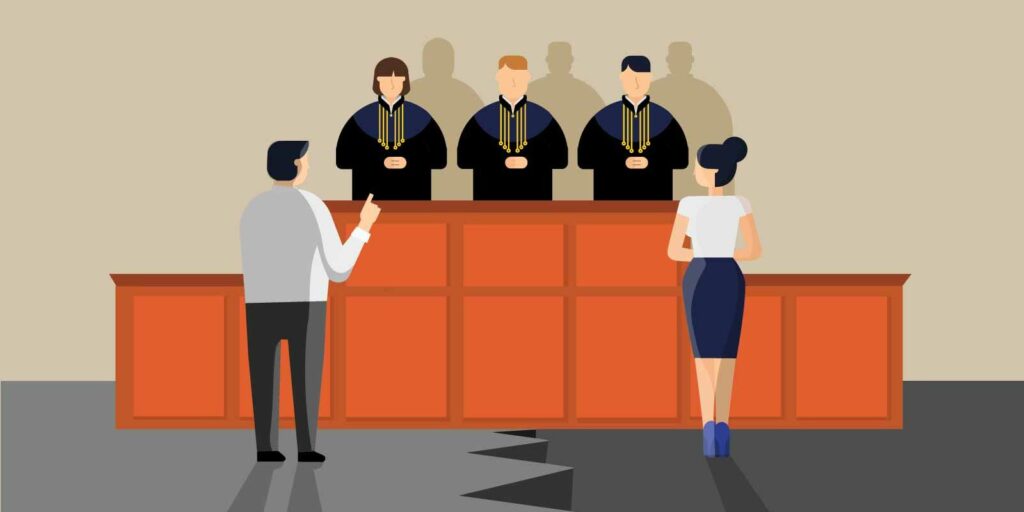 Man getting unfair treatment in a Maryland family law court