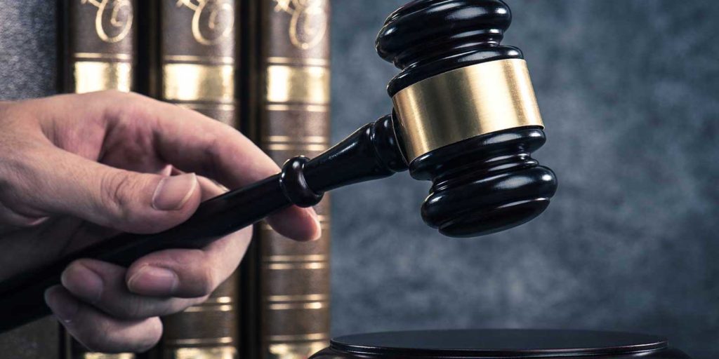 Judge making a decision on a Maryland divorce appeal