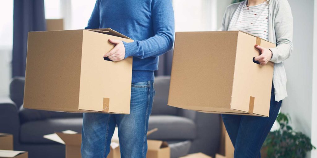 Man and woman dividing their assets after a Maryland divorce