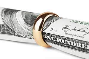 Cash for alimony in Howard County
