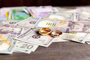 Distribution of assets as part of the fathers rights during a divorce