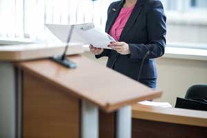 Maryland expert witness testifying