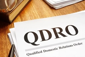 Qualified domestic relations order QDRO documents and pen