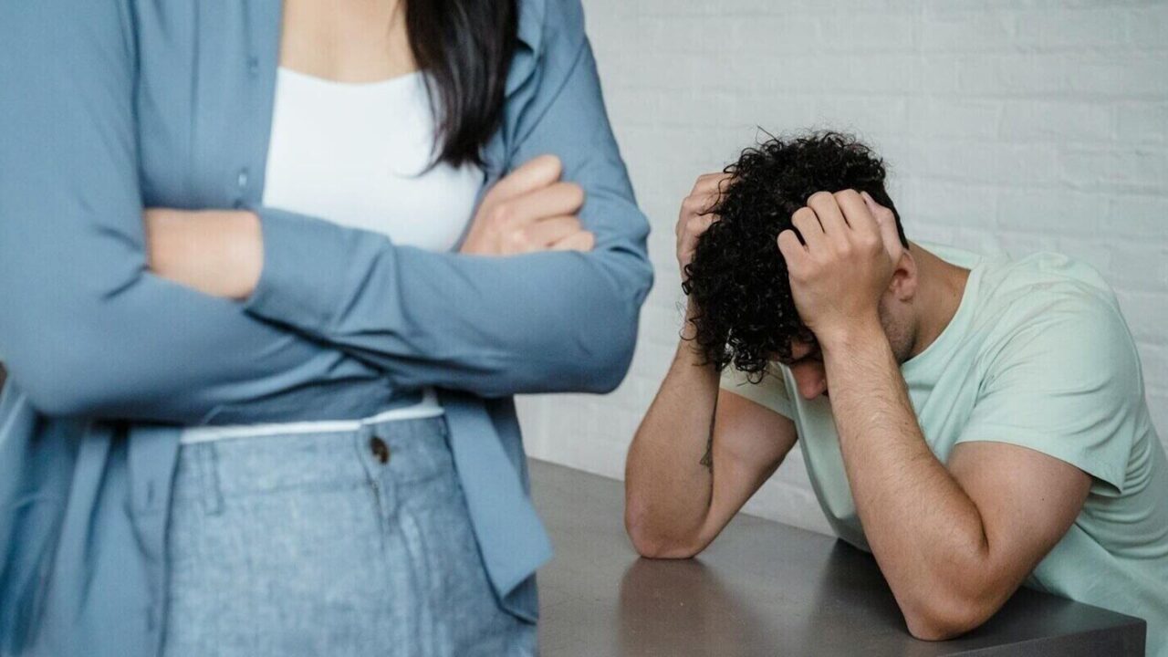 discord between man and woman