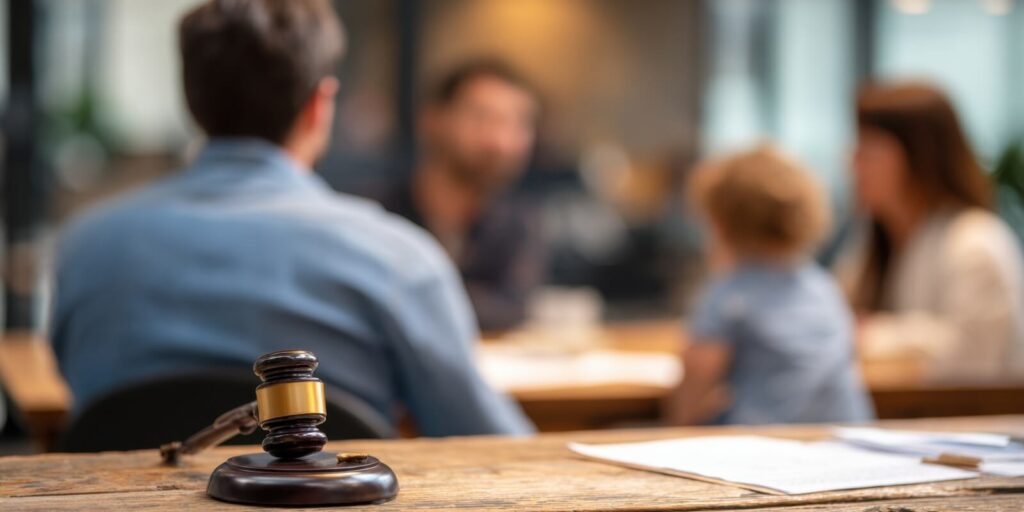family legal matters mediation discussion in Maryland court