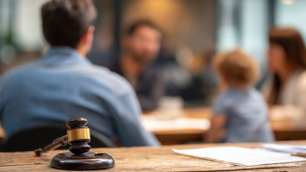 family legal matters mediation discussion in Maryland court