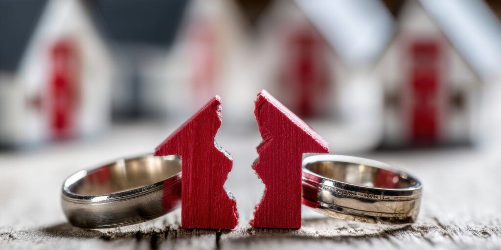 High Asset Divorce property division concept