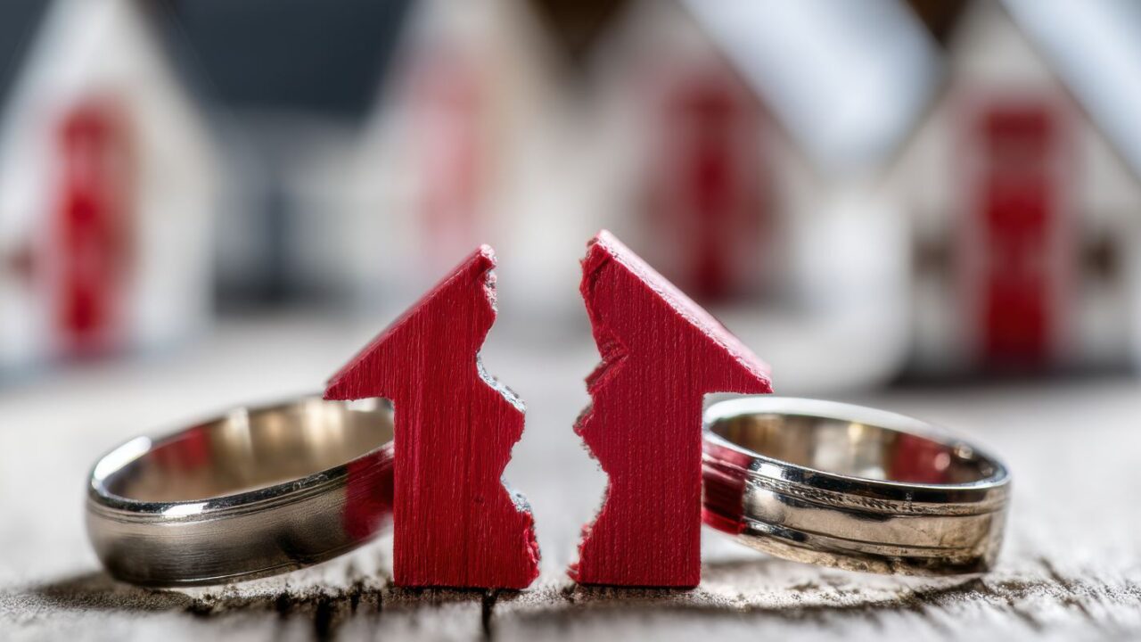 High Asset Divorce property division concept