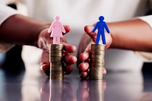 lawyer helps an african american woman navigate divorce