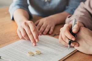 end of marriage and divorce agreement